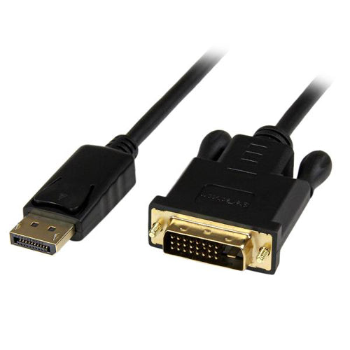 [STDP2DVIMM3BS] StarTech DP2DVIMM3BS 3 ft DisplayPort to DVI Active Adapter Converter Cable 2560x1600