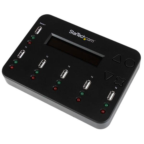 [STUSBDUP15] StarTech USBDUP15 Standalone 1:5 USB Flash Drive Duplicator and Eraser