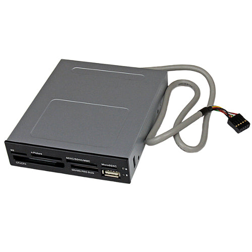 [ST35FCREADBK3] StarTech 35FCREADBK3 3.5 inch Front Bay 22-in-1 USB 2.0 Internal Multi Media Memory Card Reader