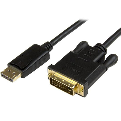 [STDP2DVI2MM3] StarTech DP2DVI2MM3 3 ft DisplayPort to DVI Adapter Converter Cable 1920x1200