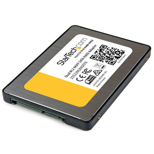 [ST25S22M2NGFFR] StarTech 25S22M2NGFFR Dual M.2 NGFF SATA Adapter with RAID