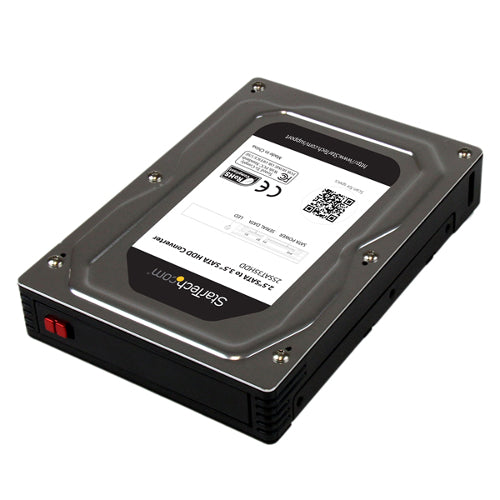 [ST25SAT35HDD] StarTech 25SAT35HDD 2.5 inch to 3.5 inch SATA Hard Drive Adapter Enclosure with SSD/HDD