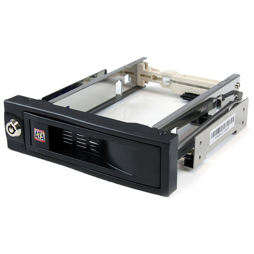 [STHSB100SATBK] StarTech HSB100SATBK 2.5 inch Trayless Hot Swap Mobile Rack for 3.5 inch Hard Drive