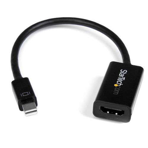 [STMDP2HD4KS-BLK] StarTech MDP2HD4KS Mini DisplayPort to HDMI (Black)