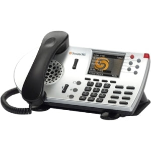 [STLIP565G-SIL-REF] ShoreTel ShorePhone IP 565G Telephone Set (Silver/Refurbished)