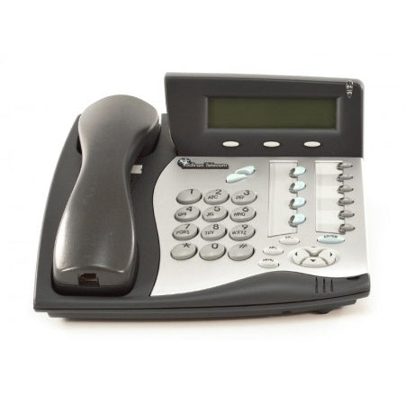 [TAD121FS-CHCL-REF] Tadiran FlexSet 121S Display Speakerphone (Charcoal/Refurbished)