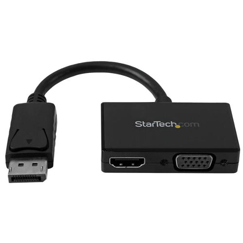 [STDP2HDVGA] StarTech DP2HDVGA 2-in-1 Travel A/V Adapter DisplayPort to HDMI or VGA