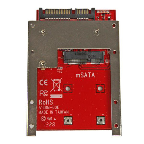 [STSAT32MSAT257] StarTech SAT32MSAT257 mSATA SSD To 2.5 inch SATA Adapter Converter