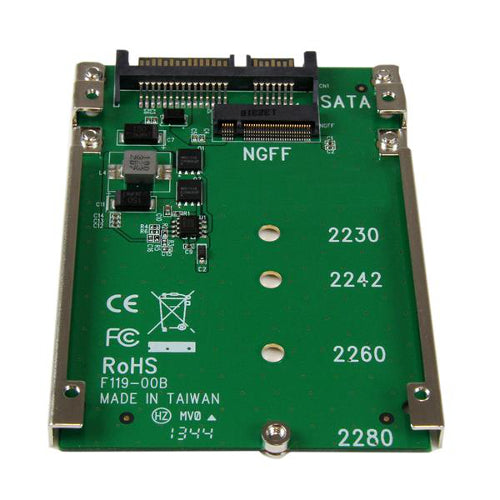 [STSAT32M225] StarTech SAT32M225 M.2 NGFF SSD to 2.5 inch SATA Adapter Converter