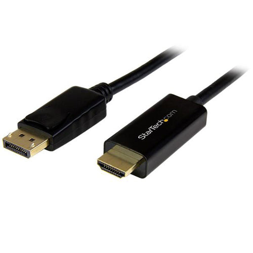 [STDP2HDMM2MB] StarTech DP2HDMM2MB 6 ft DisplayPort to HDMI Converter Cable