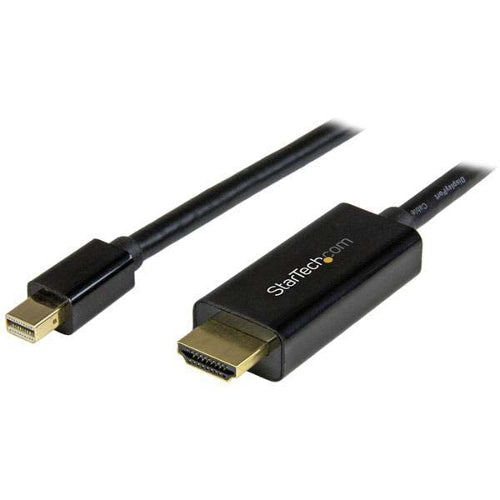 [STMDP2HDMM3MB] StarTech MDP2HDMM3MB 10 ft Mini DisplayPort to HDMI Adapter Cable