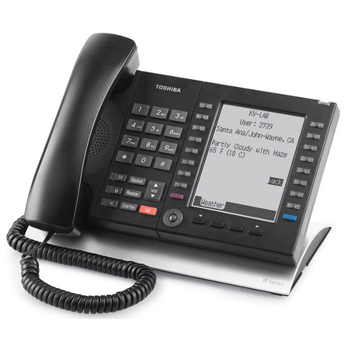 [TOSIP5631SDL-REF] Toshiba IP5631-SDL 20-Button Large Display IP Speakerphone (Refurbished)