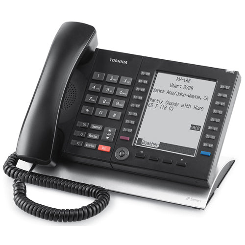 [TOSIP5131SDL-REF] Toshiba IP5131-SDL 20-Button Large Display IP Speakerphone (Refurbished)