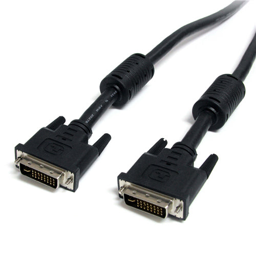 [STDVIIDMM10] StarTech DVIIDMM10 10ft DVI-I Dual Link Digital Analog Monitor Cable Male/Male