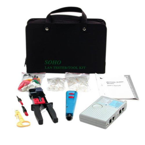 [STCTK400LAN] StarTech CTK400LAN RJ45 Network Installer Tool Tester Kit with Carrying Case