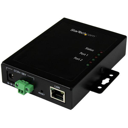 [STNETRS2322P] StarTech NETRS2322P 2-Port RS232 Serial to IP Ethernet Converter Device Server