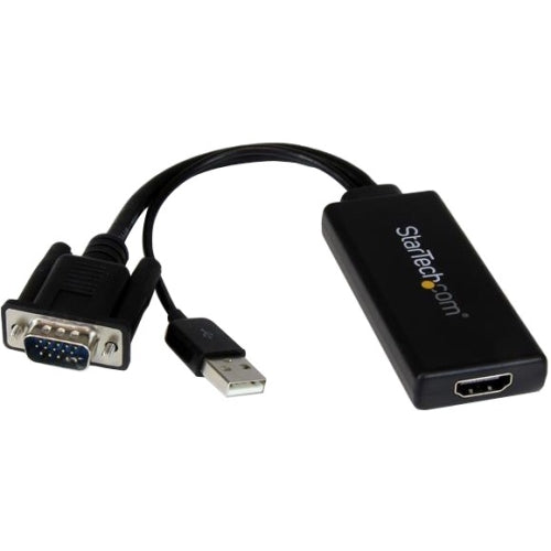[STVGA2HDU] StarTech VGA2HDU VGA to HDMI Adapter with USB Power & Audio