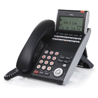 [NECITL12PA1-BLK-REF] NEC 690009 ITL-12PA-1 DT730 12-Button Display IP Phone (Black/Refurbished)
