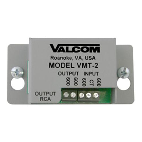 [VALVMT2] Valcom VMT-2 600 OHM Isolation Transformer