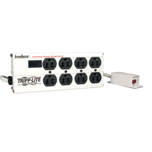 [TPLIB8RM] Tripp Lite IB8RM Isobar 8-Outlets 3840 Joules Surge Protector With Remote Master Switch