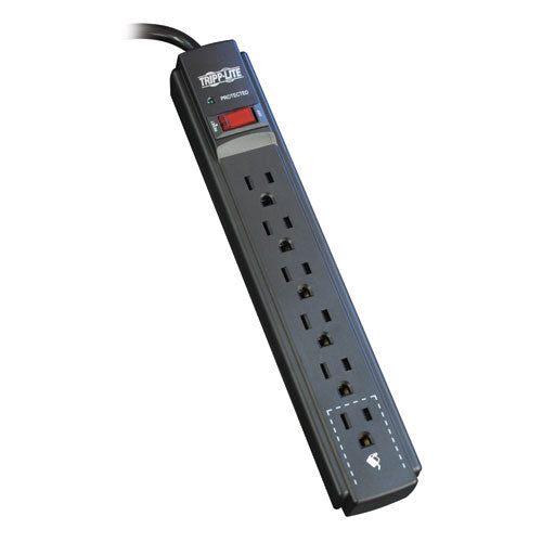[TPLTLP615B] Tripp Lite TLP615B Protect It! 6-Outlets 790 Joules Surge Protector
