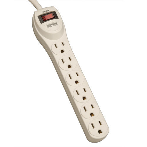 [TPLPS6] Tripp Lite PS6 Waber 6-Outlet 4ft. Cord Power Strip