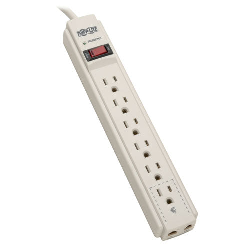 [TPLTLP604TEL] Tripp Lite TLP604TEL Protect It! 120V 6-Outlet 790 Joules Surge Suppressor