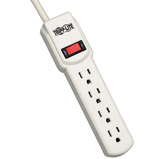 [TPLTLP404] Tripp Lite TLP404 120V 4-Outlets Surge Suppressor