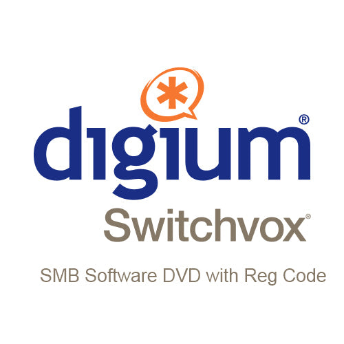 [DIG1SWXSMB00DVD] Digium 1SWXSMB00DVD Switchvox SMB DVD with Reg Code
