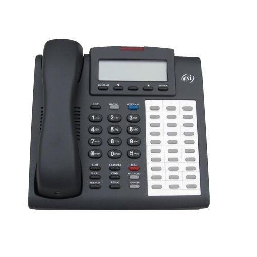 [ESI50000290-CHCL-REF] ESI 5000-0290 48-Key DFP Digital Feature Phone (Charcoal/Refurbished)