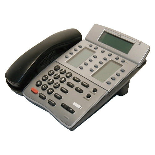[NECDTH16LD1-BLK-REF] NEC DTH-16LD-1 Speaker Display Phone With Line Keys (Black/Refurbished)