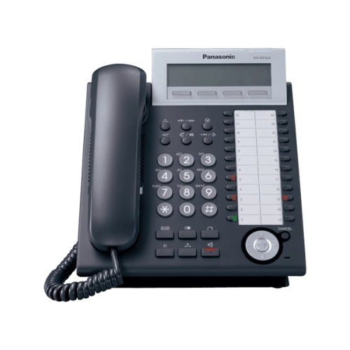 [PANIP3LLCD24PH-BLK-REF] Panasonic KX-NT343 IP 3-Line LCD 24CO SP Phone (Black/Refurbished)