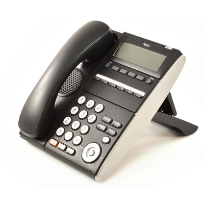 [NECDT710-BLK-REF] NEC 690001 Univerge DT710 ITL-6DE-1 6-Button Display IP Phone (Black/Refurbished)