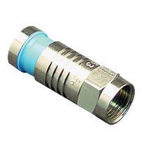 [ICCICRDSAV04C] ICC ICRDSAV04C F-Type Connector, RG6Q, 100-Pack