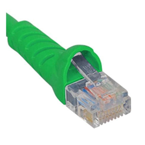 [ICCICPCSK25GN-GRN] ICC ICPCSK25GN Molded Boot Category 6 Patch Cord 25ft. (Green)