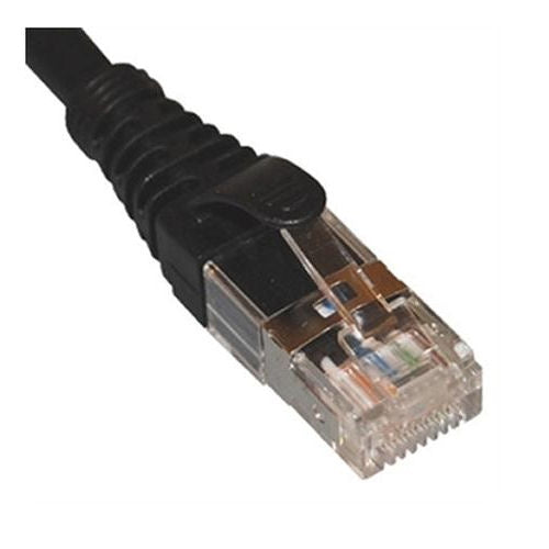 [ICCICPCSG07BK-BLK] ICC ICPCSG07BK Category 6A FTP Patch Cord, 7FT. (Black)