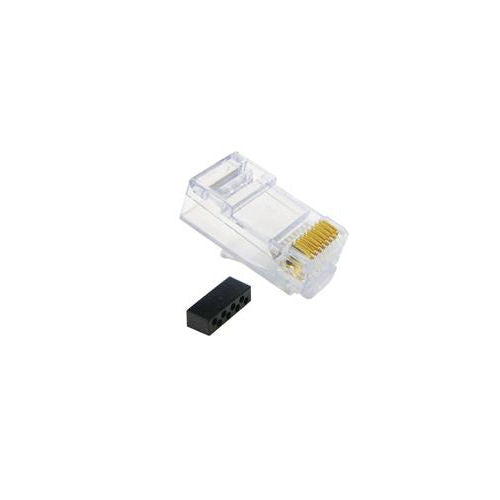 [ICCICMP8P8C6E] ICC ICMP8P8C6E Cat6 Plug, Solid/Stranded, 100-Pack