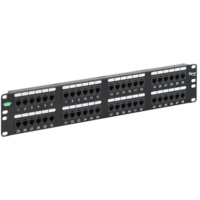 [ICCICMPP048U6] ICC ICMPP048U6 48-Port USOC Patch Panel, 6P6C, 2RMS
