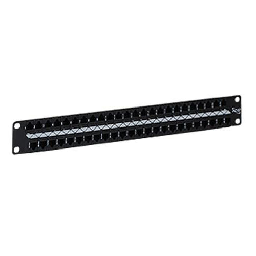 [ICCICMPP48C61] ICC ICMPP48C61 48-Port Cat6 Feed Through Patch Panel, 1 RMS