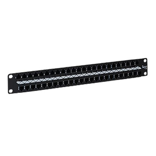 [ICCICMPP48C51] ICC ICMPP48C51 48-Port Cat5e Feed Through Patch Panel, 1 RMS