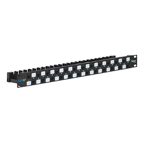 [ICCICMPP246AU] ICC ICMPP246AU 24-Port Cat6A Patch Panel, 1RMS