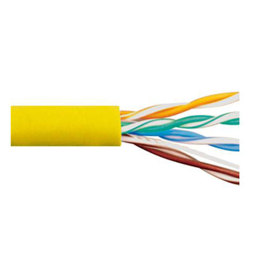 [ICCICCABR5EYL] ICC ICCABR5EYL Category 5e CMR PVC Cable (Yellow)