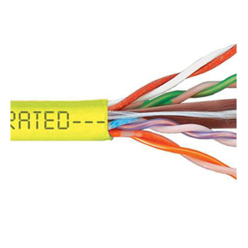 [ICCICCABP6VYL] ICC CAT6 CMP Plenum Value Line 500 MHz Cable (Yellow)