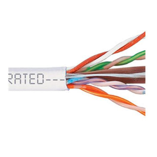 [ICCABP6VWH] ICC CAT6 CMP Plenum Value Line 500 MHz Cable (White)