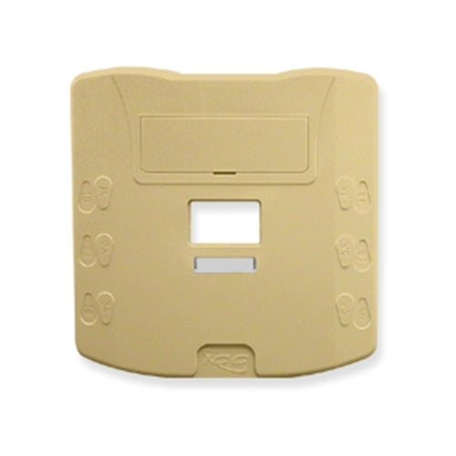 [ICCIC108MMBIV-IVY] ICC IC108MMBIV 7-Port Multi-Media Box (Ivory)