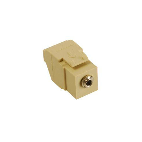 [IC107SAPIV-IVY] ICC IC107SAPIV 3.5mm Stereo Audio Module (Ivory)