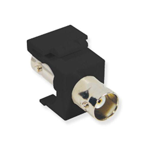 [ICCIC107BNCBK-BLK] ICC 107BNCBK BNC Modular Connector, 75 OHM, Nickle Plated (Black)