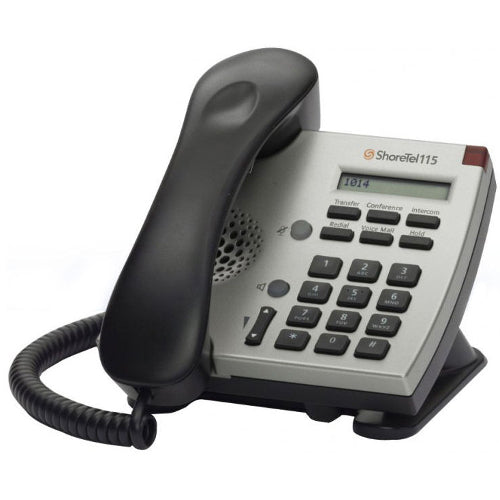 [STLIP115-SIL-REF] ShoreTel IP115 IP Phone (Silver/Refurbished)