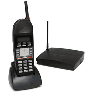 [NTT7406PWB-BLK-REF] Nortel NT8B45AAAA T7406 2.4GHz Digital Cordless Phone with Base Station (Black/Refurbished)