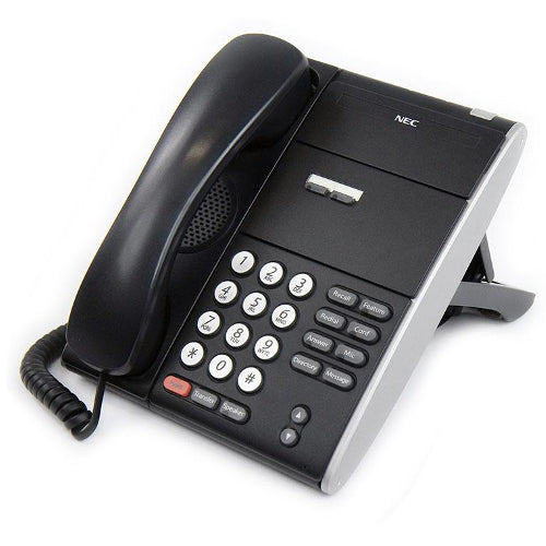 [NECDTL2E1-BLK-REF] NEC 680000 DT310 DTL-2E-1 2-Button Non Display Digital Phone (Black/Refurbished)